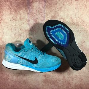 Nike Lunarglide 7 Womens Sz 9 Gamma Blue s294